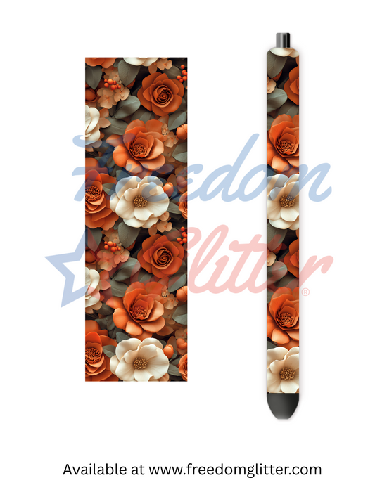 Fall Floral 1 (Printed Vinyl)
