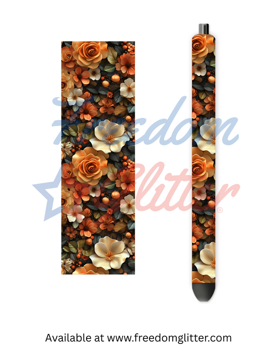 Fall Floral 2 (Printed Vinyl)