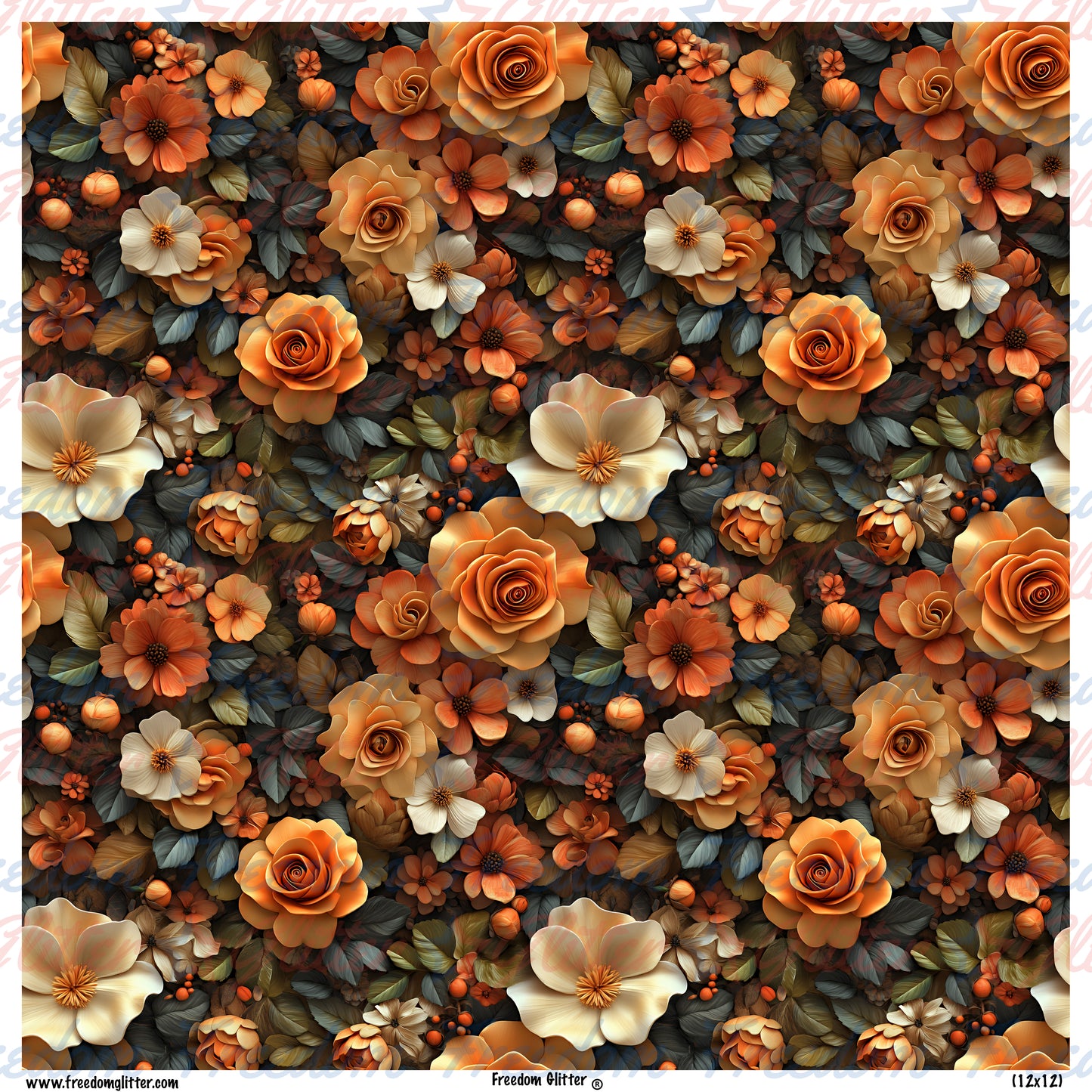 Fall Floral 2 (Printed Vinyl)