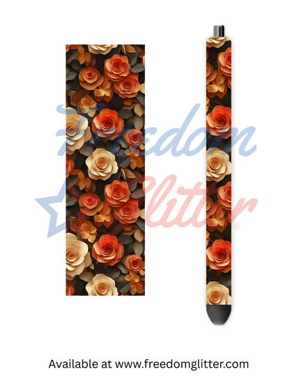 Fall Floral 3 (Printed Vinyl)