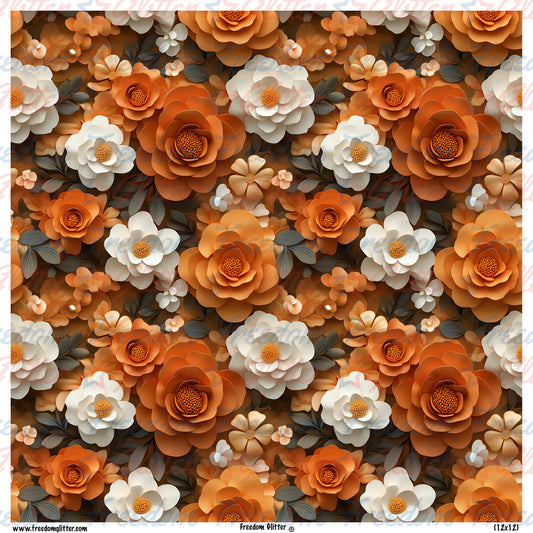 Fall Floral 6 (Printed Vinyl)