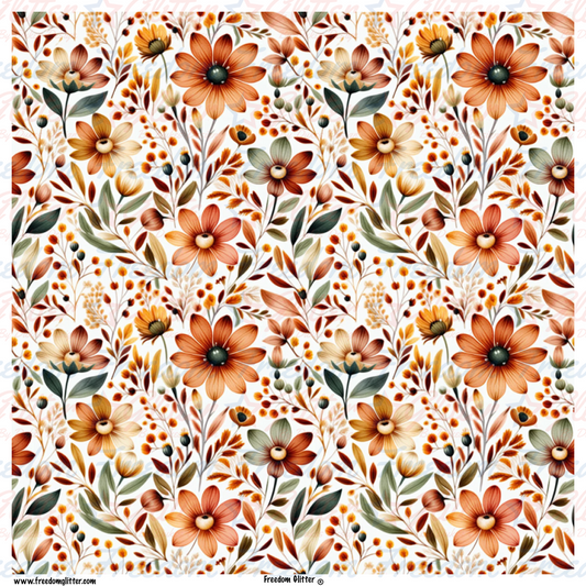 Fall Floral (Printed Vinyl)