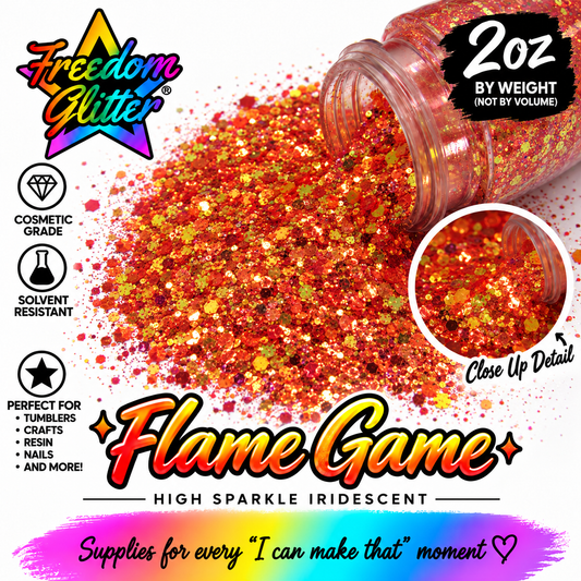 Flame Game (High Sparkle Iridescent)