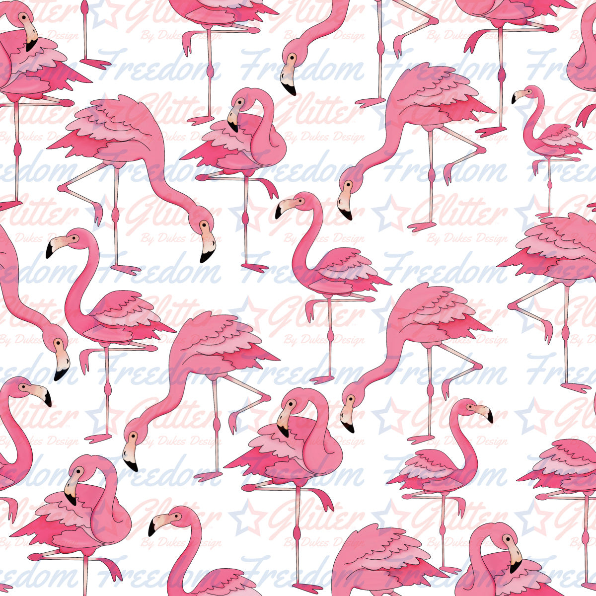Flamingos (Printed Vinyl)