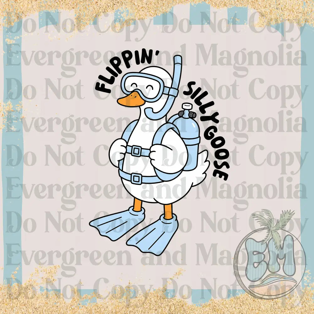Flippin silly goose