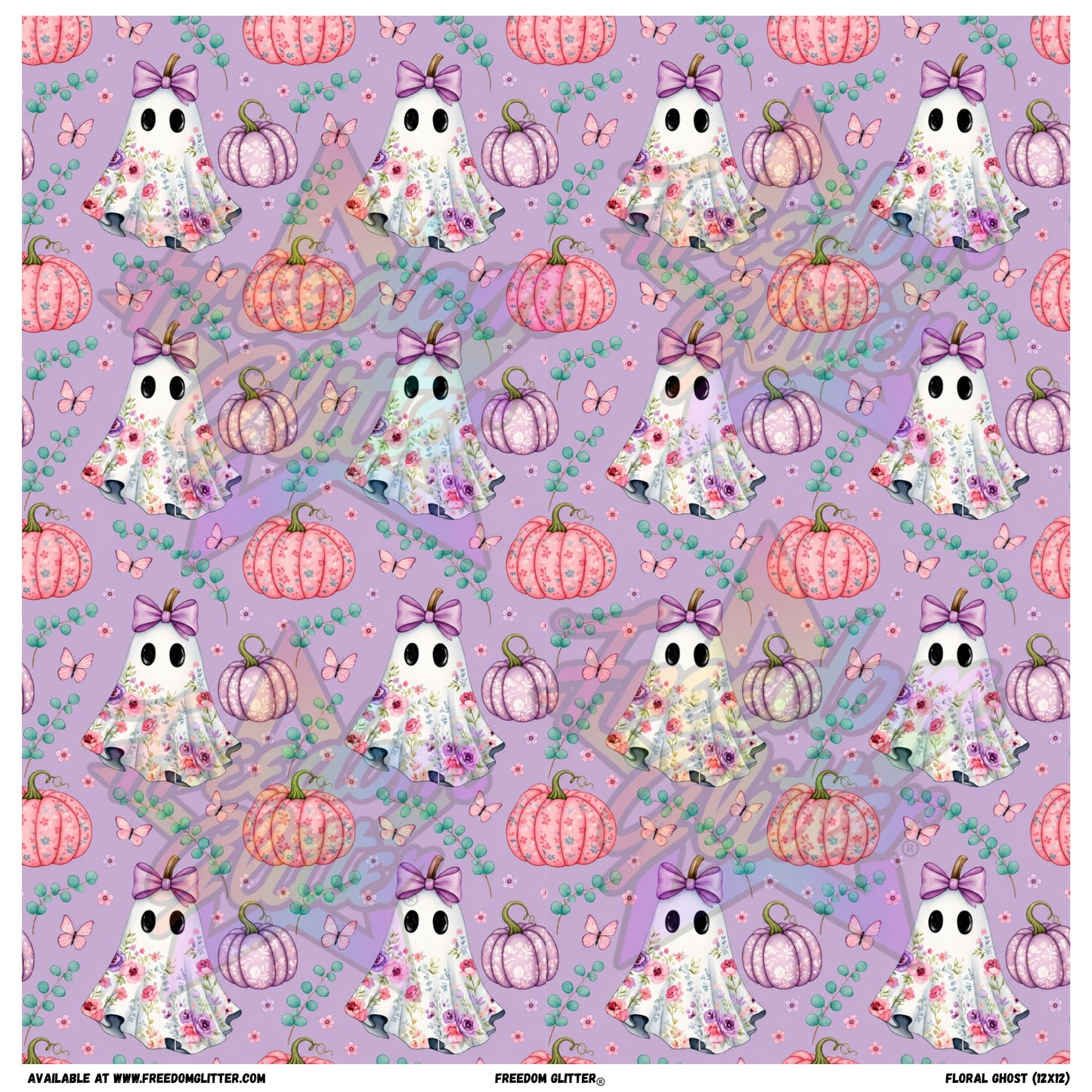 Floral Ghost (Printed Vinyl)
