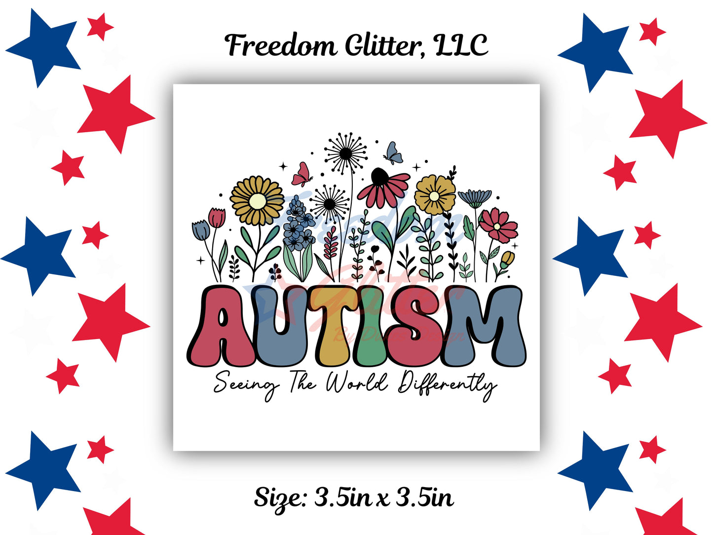 See the World Differently Decal (UVDTF)