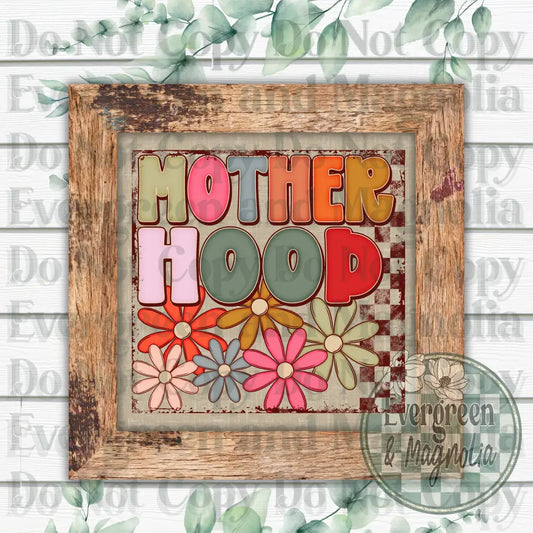 Floral neutral motherhood