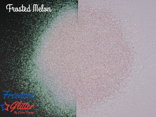Frosted Melon (3D Iridescent Glitter)