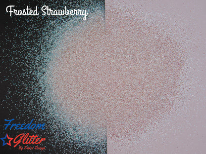Frosted Strawberry (3D Iridescent Glitter)