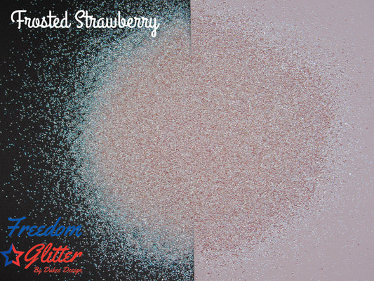 Frosted Strawberry (3D Iridescent Glitter)