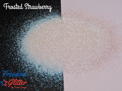 Frosted Strawberry (3D Iridescent Glitter)
