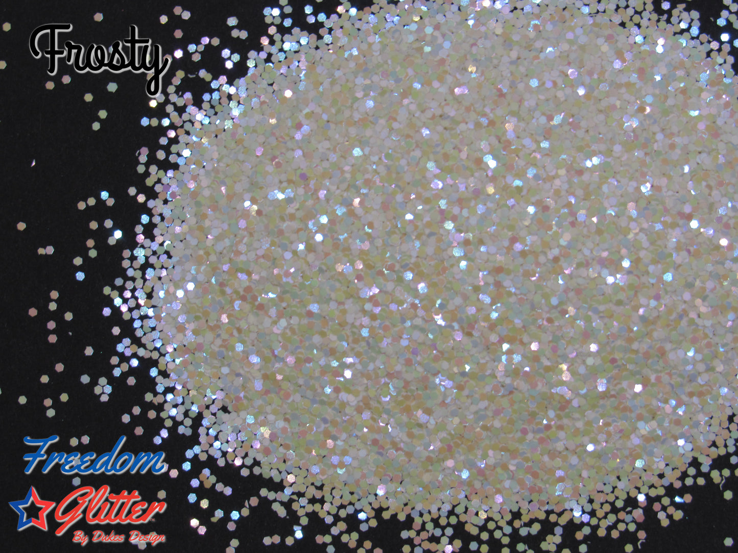 Frosty (Pearl Iridescent Glitter)