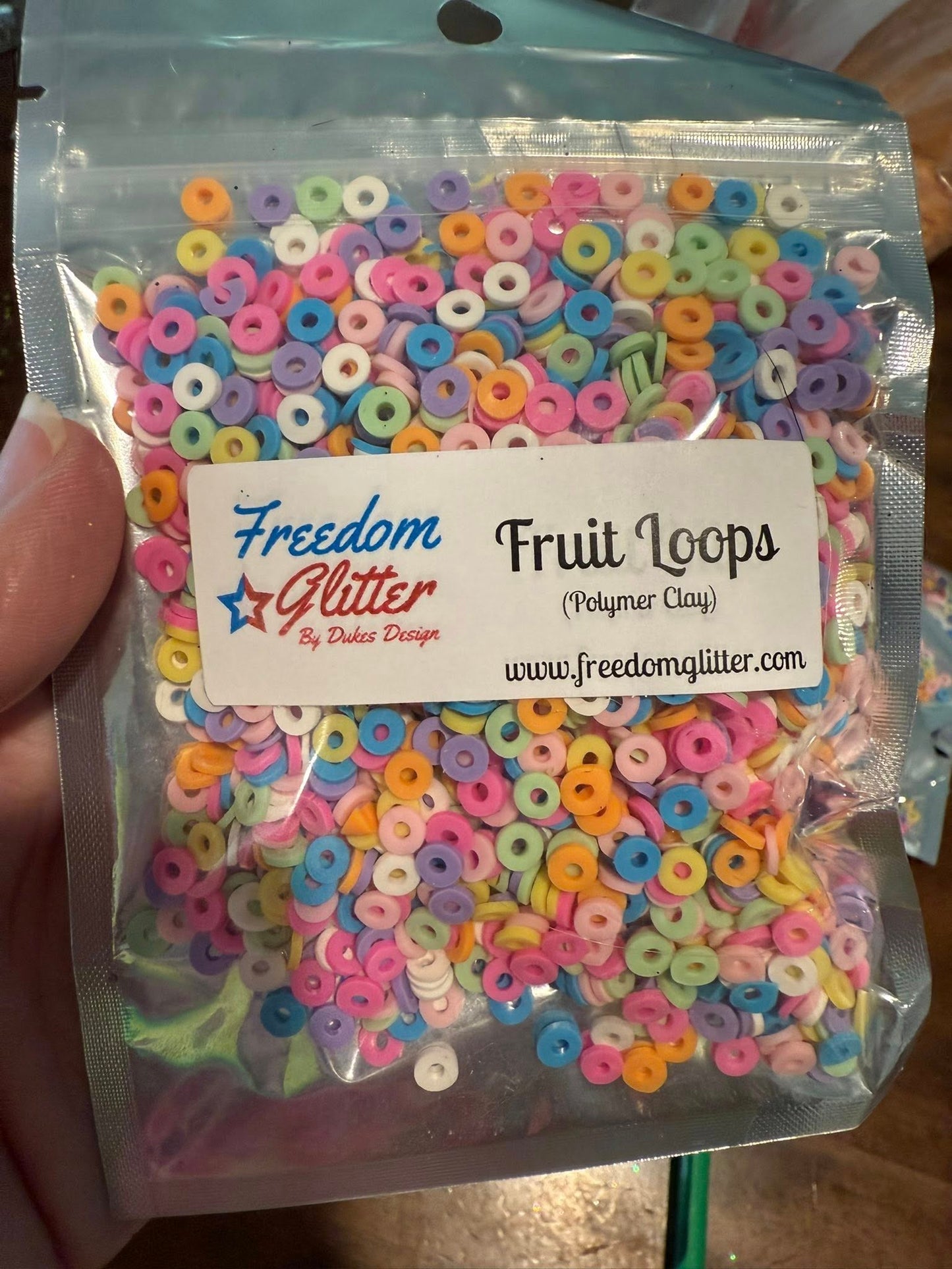 Fruit Loops Polymer Clay