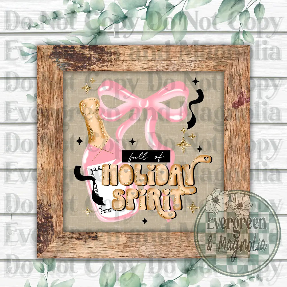 Holiday Spirit (Pink)