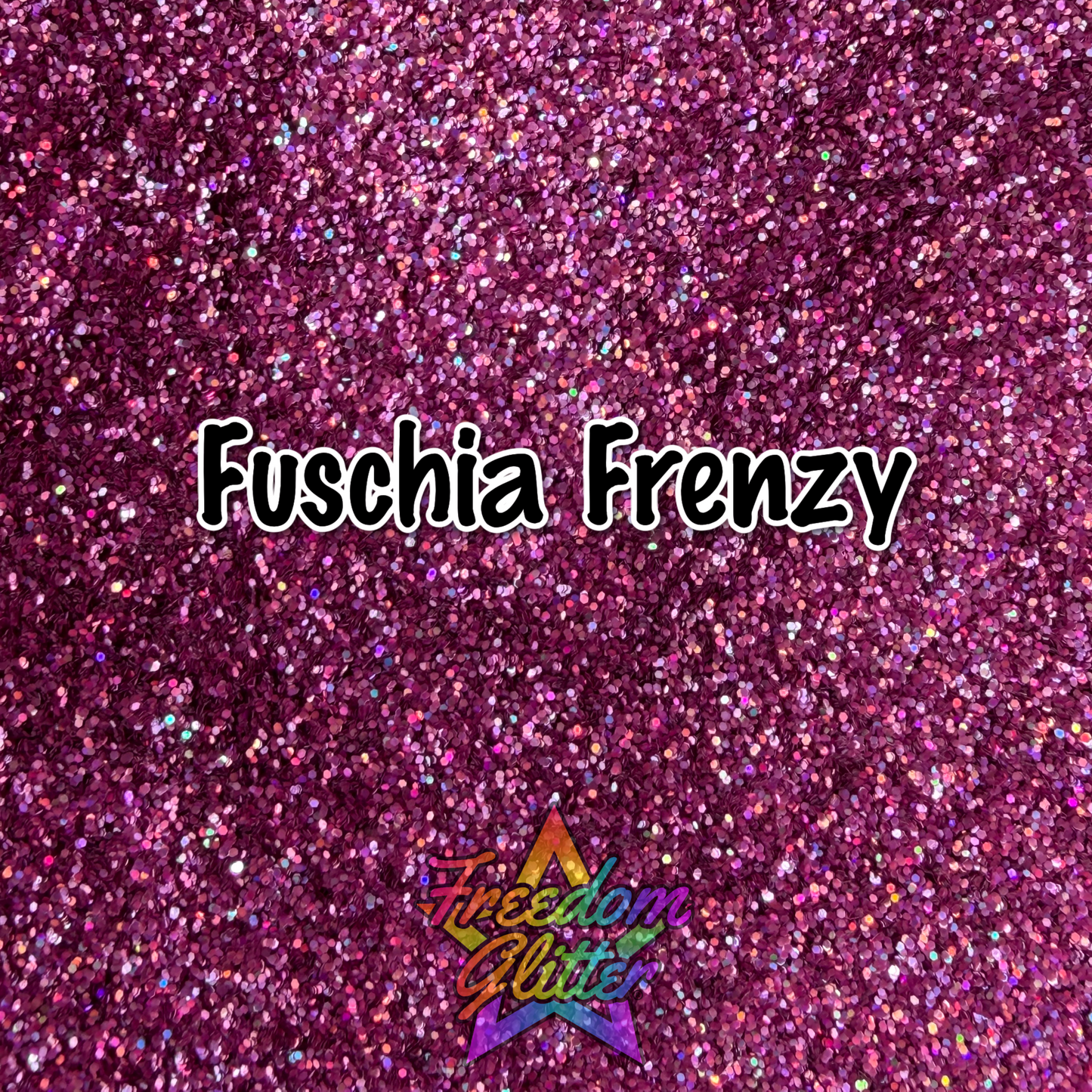 Fuchsia Frenzy (Holographic Glitter)