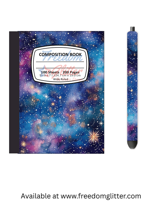 Galaxy 1 Notebook Cover
