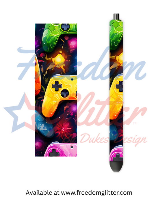 Gaming 3 Pen Wrap (Vinyl)