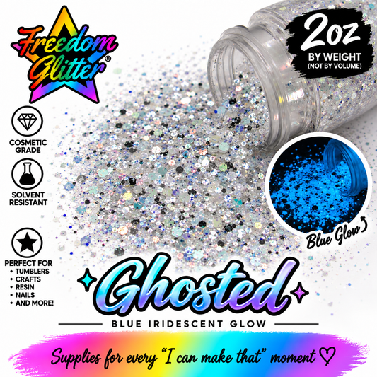 Ghosted (Glow Glitter)
