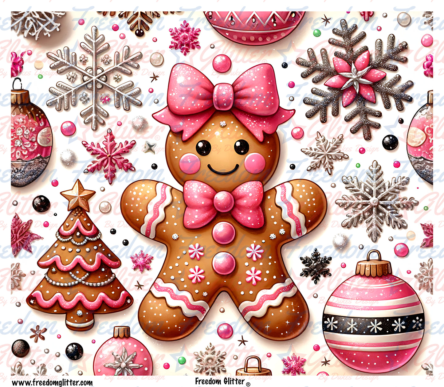 Gingerbread Coquette (Printed Vinyl)