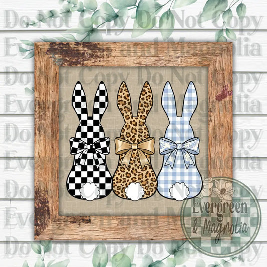 Girly Easter Leopard Peep