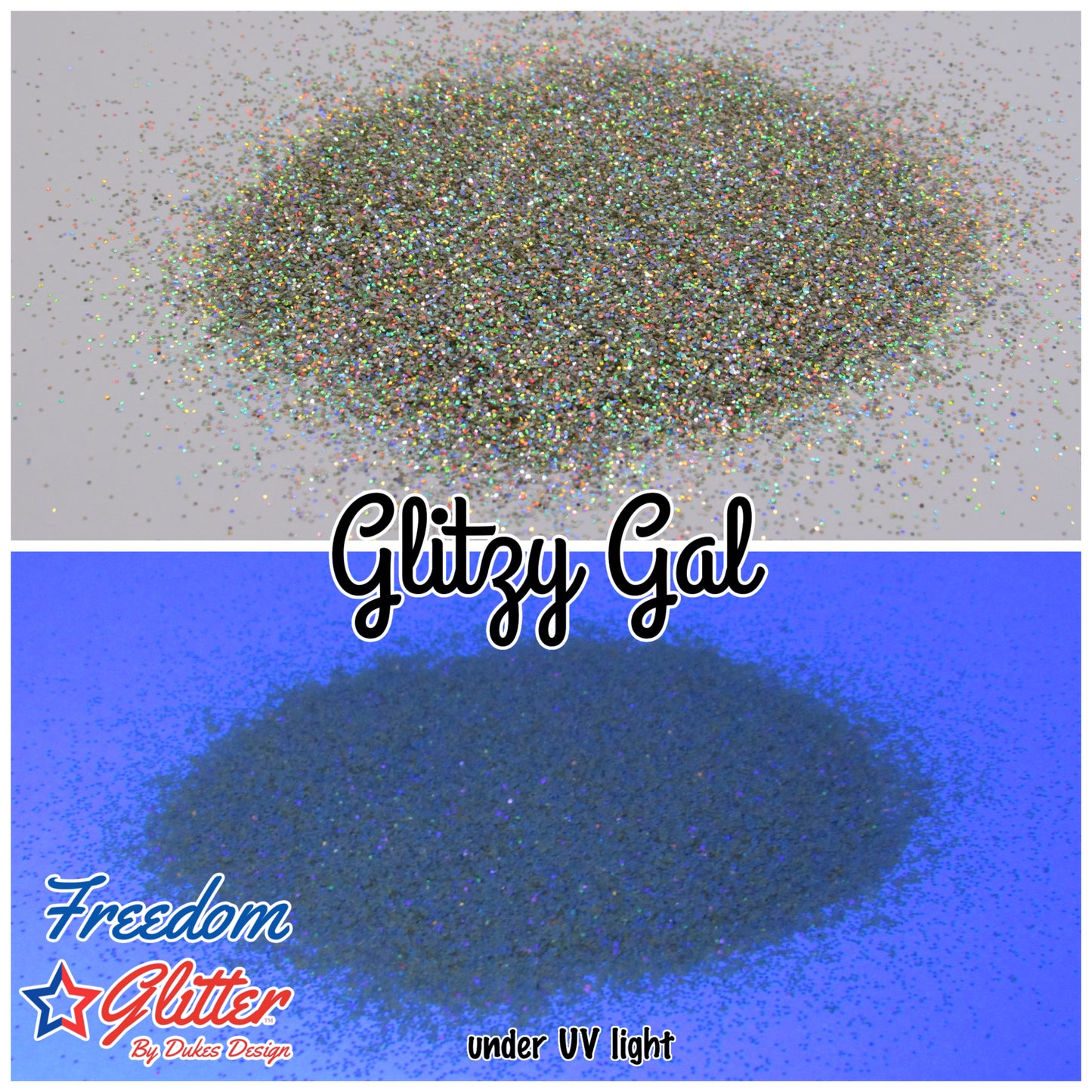 Glitzy Gal (Holographic/Fluorescent Glitter)