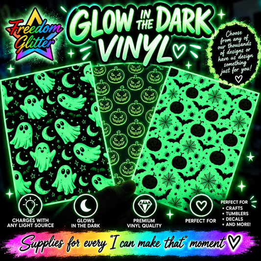 Glow in the Dark Vinyl (Printed Vinyl)