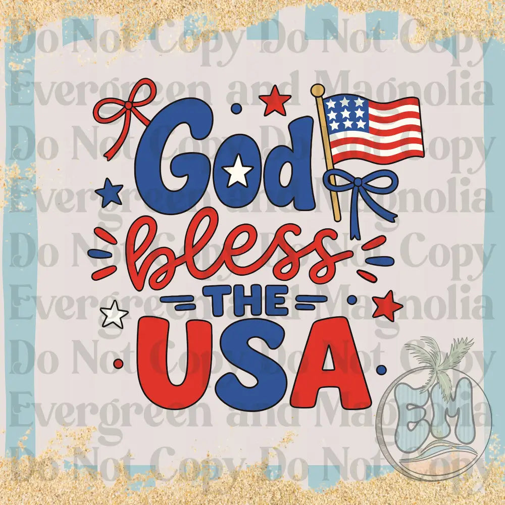 God bless the USA