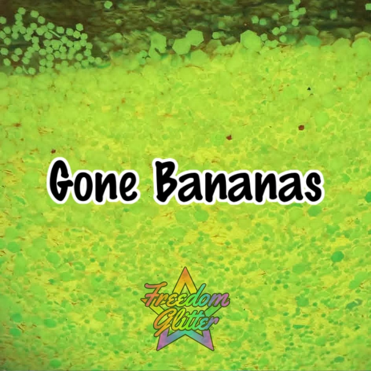 Gone Bananas (Glow Glitter)