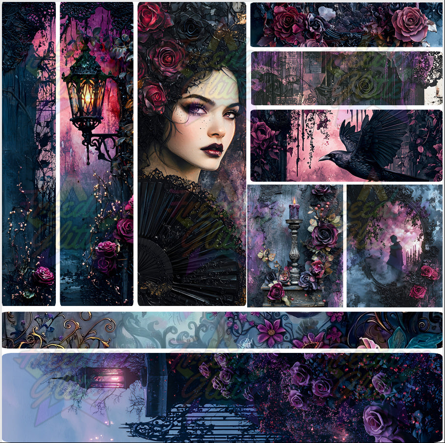 Mixed Image Sheet - Goth 1 (Printed Vinyl)