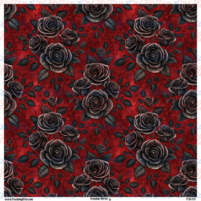 Gothic Floral 2 (Printed Vinyl)