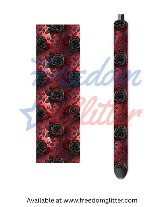 Gothic Floral 3 (Printed Vinyl)