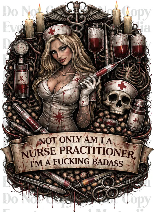 Gothic nurse f-ing bad A
