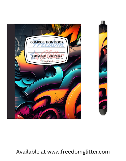 Graffiti 1 Notebook Cover