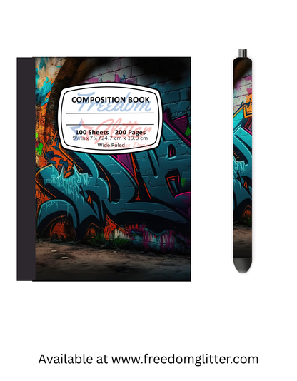 Graffiti 2 Notebook Cover