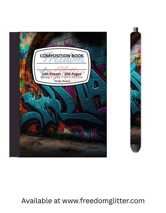 Graffiti 2 Notebook Cover