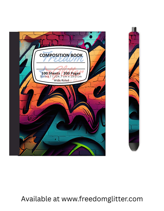 Graffiti 4 Notebook Cover