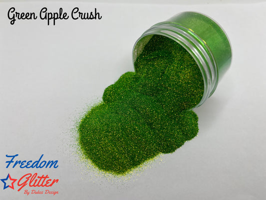 Green Apple Crush (High Sparkle Iridescent Glitter)