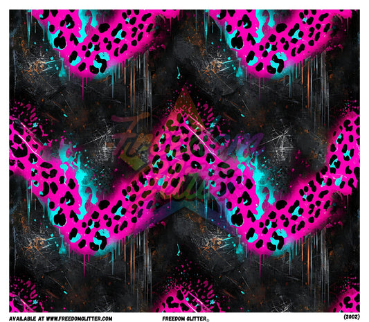 Grunge Leopard Wrap (Printed Vinyl)
