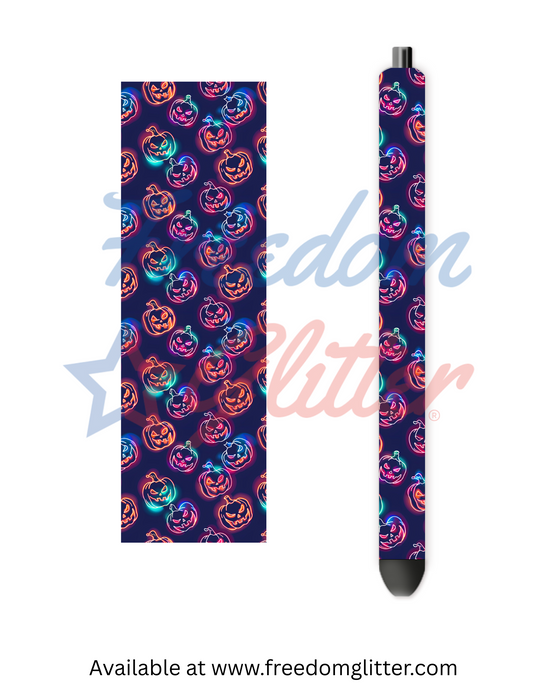 Halloween 12 Pen Wrap (Vinyl)