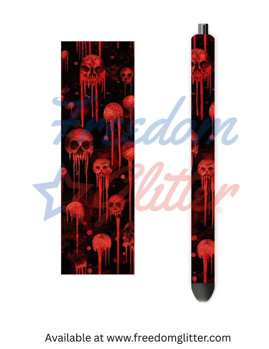 Halloween 15 Pen Wrap (Vinyl)