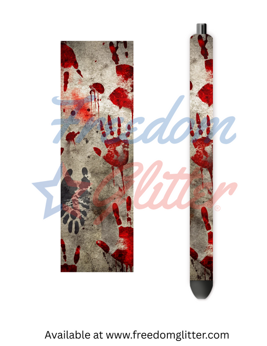 Halloween 16 Pen Wrap (Vinyl)