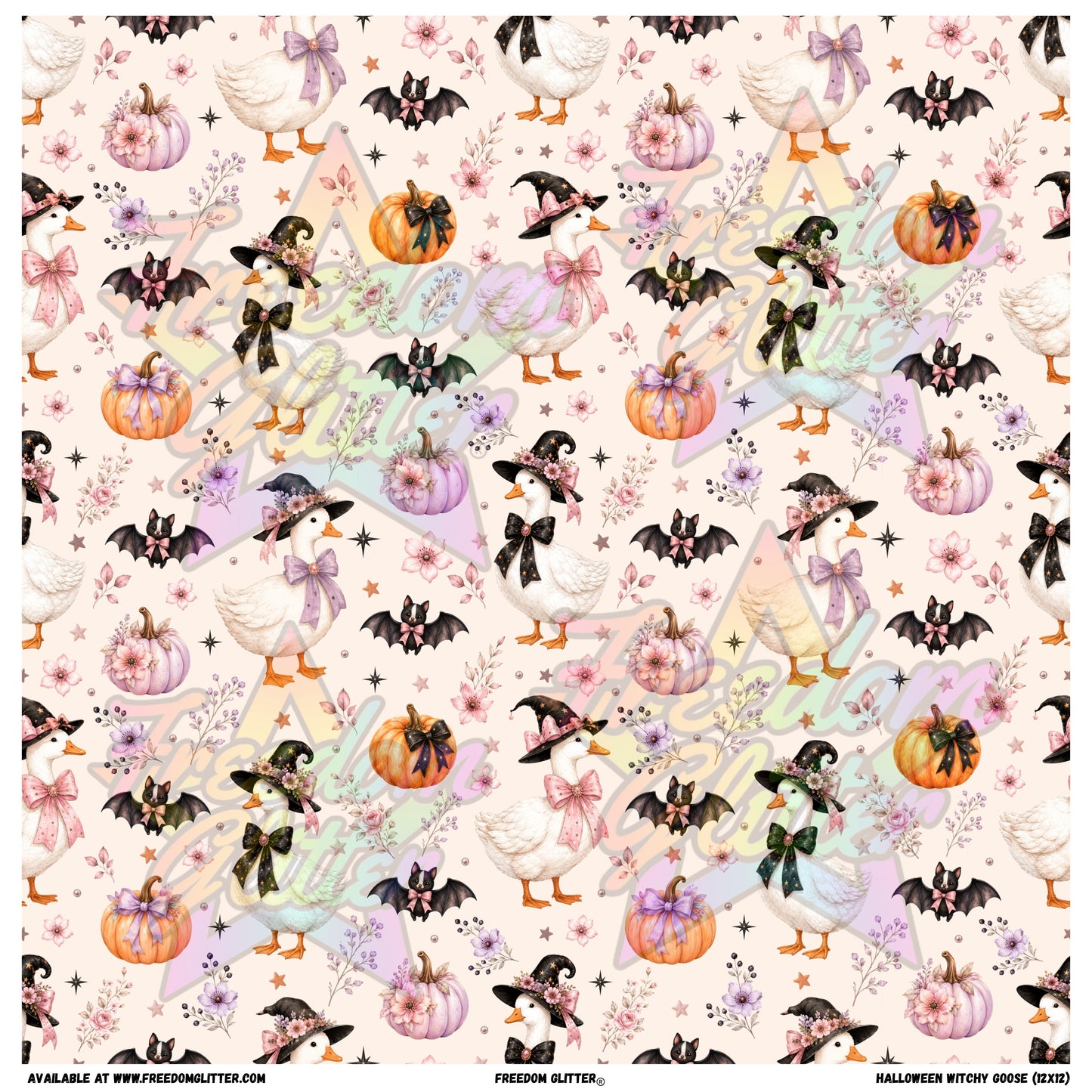 Halloween Witchy Goose (Printed Vinyl)