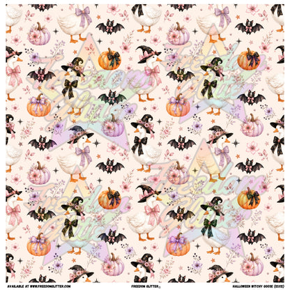Halloween Witchy Goose (Printed Vinyl)
