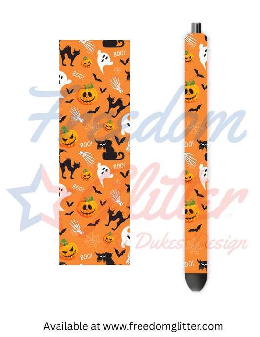 Halloween 3 Pen Wrap (Vinyl)