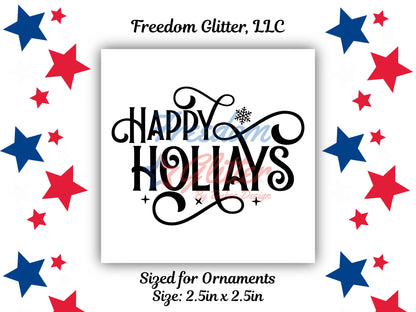 Holiday Ornament UVDTFs (UVDTF)