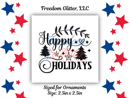 Holiday Ornament UVDTFs (UVDTF)