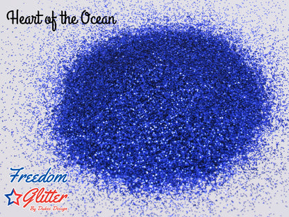 Heart of the Ocean (Metallic Glitter)