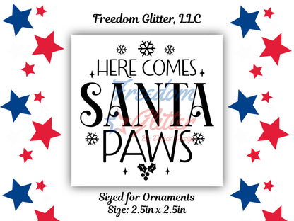 Holiday Ornament UVDTFs (UVDTF)