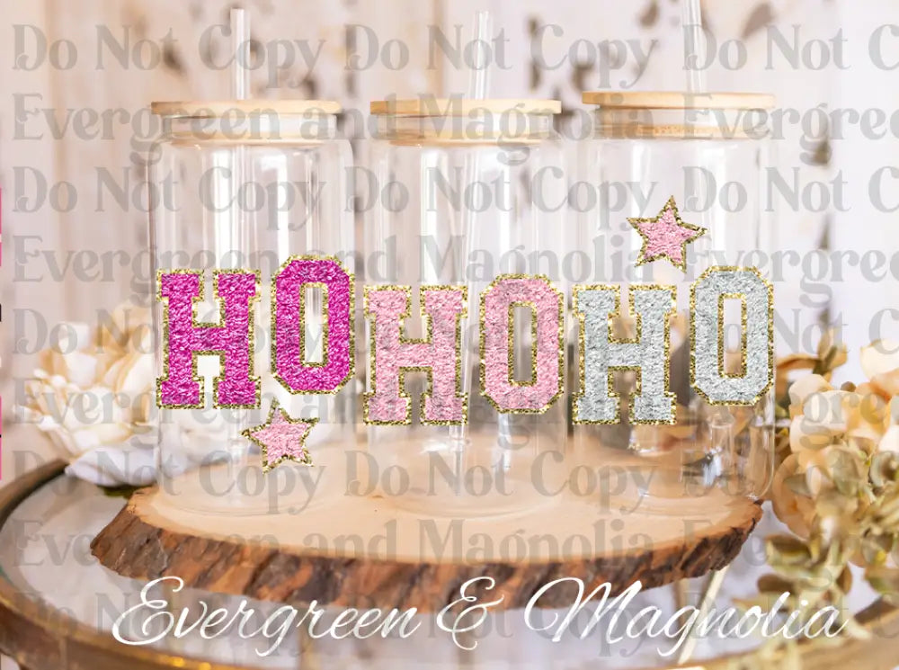 Hohoho glitter pastel